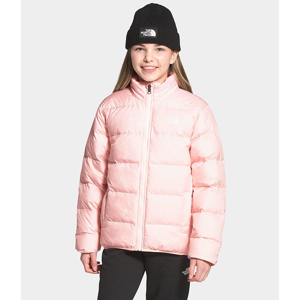 The North Face Jackets Youth Australia - The North Face Reversible Andes Rose Snow (VFE-892146)